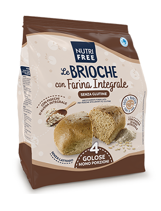 

Le Brioche Integrali NUTRIFREE 4 Pezzi