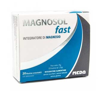 

Magnosol Fast Meda 20 Bustine Orosolubili