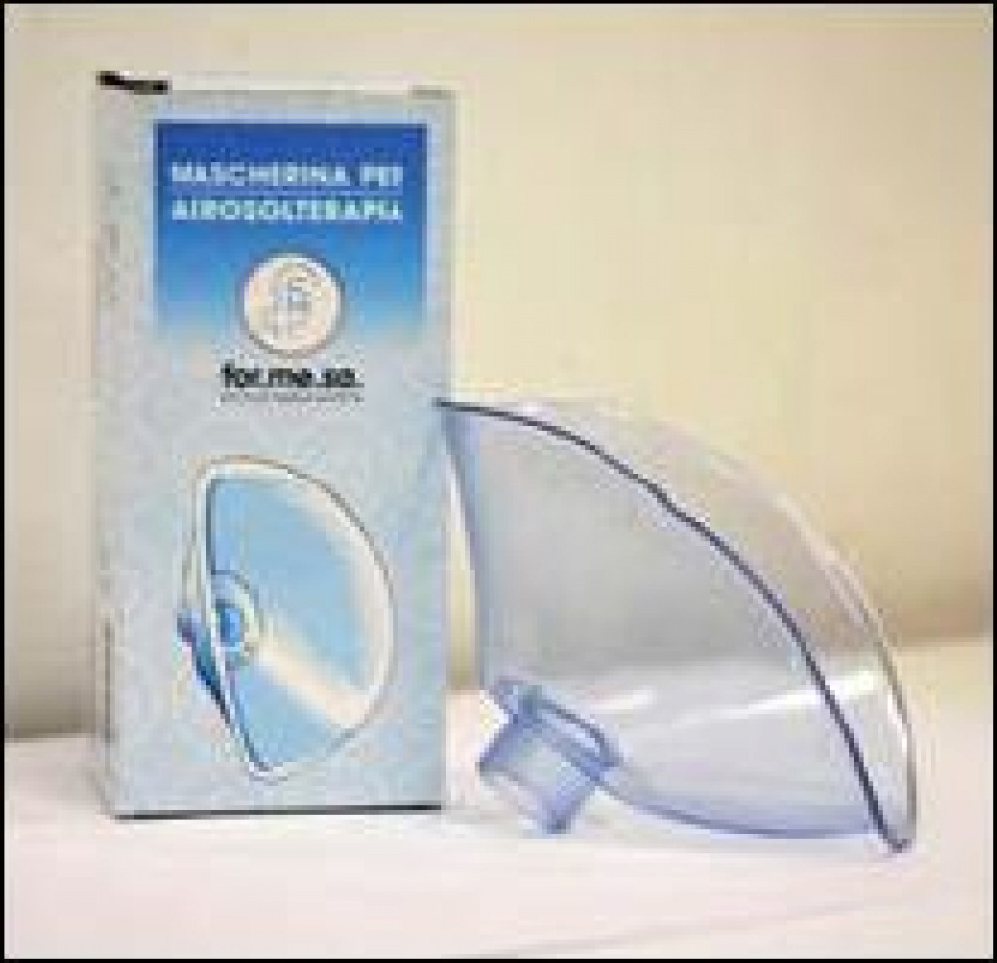 Image of Mascherina Per Aerosolterapia In PVC FOR.ME.SA 1 Pezzo