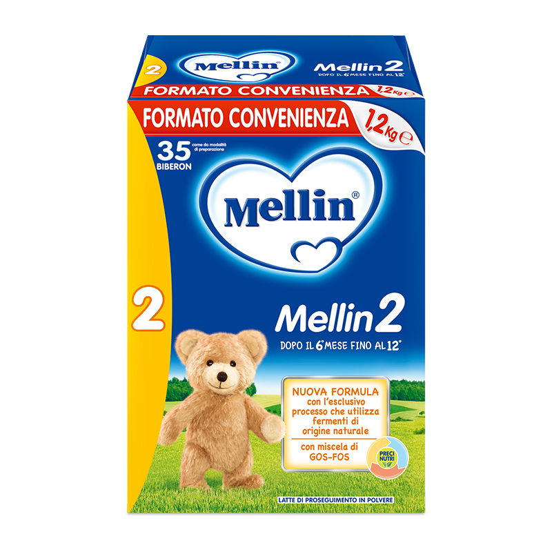 

Mellin 2 Latte Polvere Mellin 1,2kg