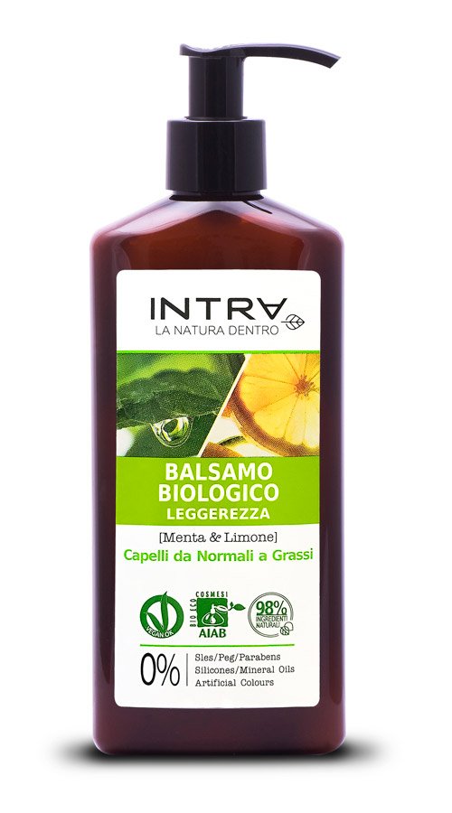 Image of Menta & Limone Balsamo Biologico Leggerezza Intra 250ml