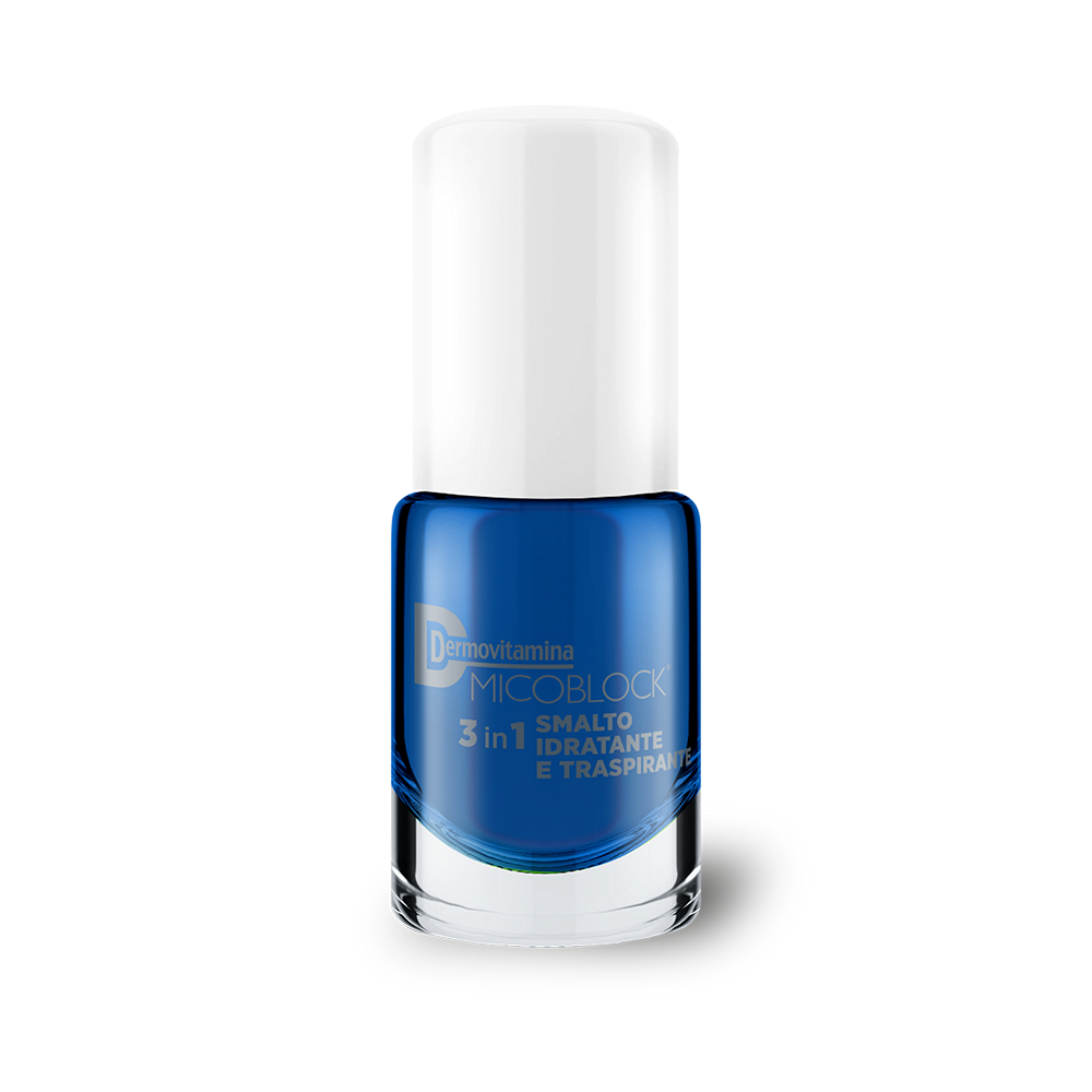 

Micoblock® 3 In 1 Smalto Idratante E Traspirante Blu Dermovitamina 5ml