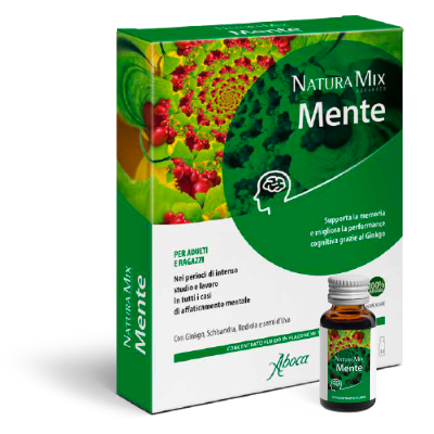 Image of Aboca Natura Mix Advanced Mente Flaconcini