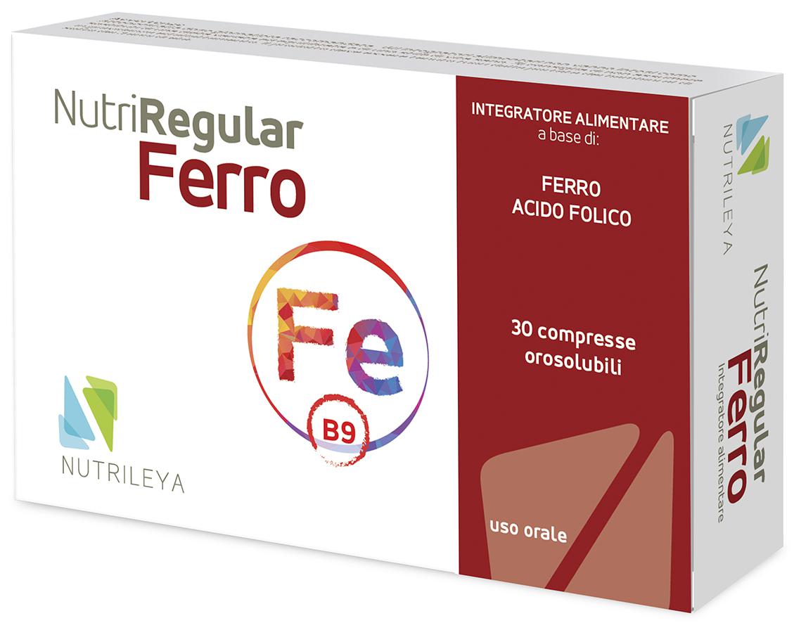 Image of NutriRegular Ferro NUTRILEYA 30 Compresse Orosulubili033