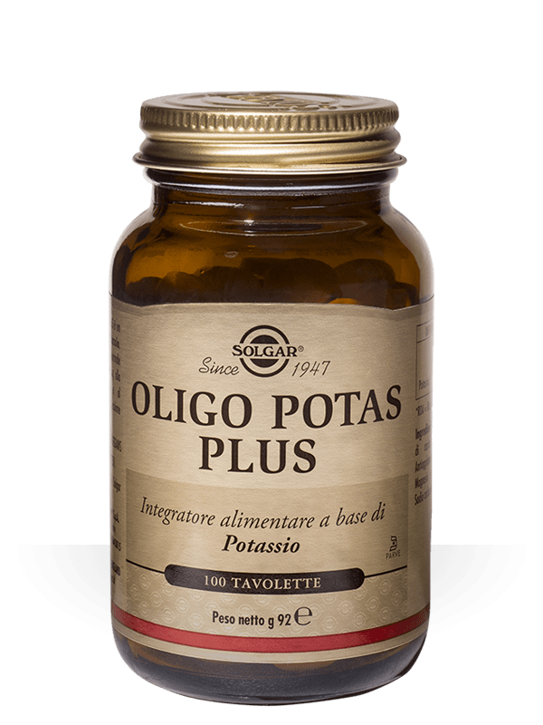 

Oligo Potas Plus Solgar 100 Tavolette