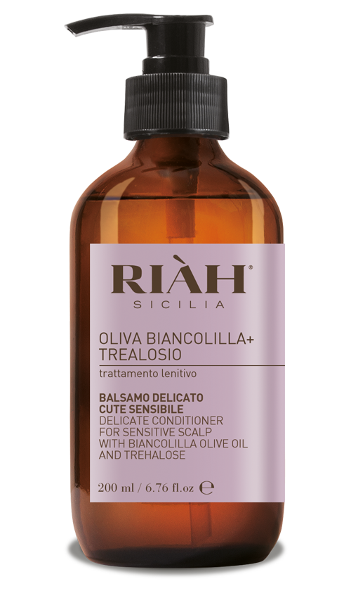 Oliva Biancolilla+Trealosio Balsamo Delicato Cute Sensibile Riah 200ml