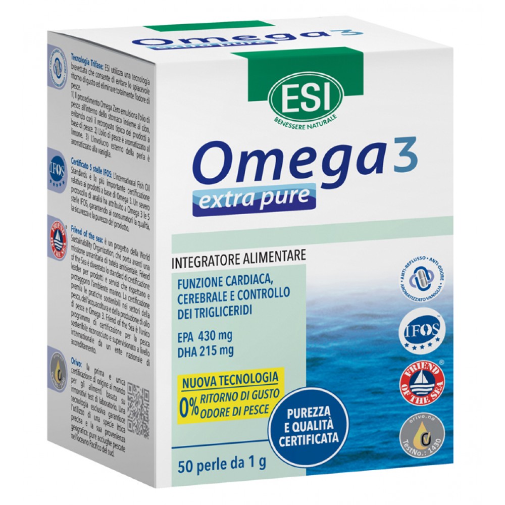 

Omega 3 Extra Pure ESI 50 Perle