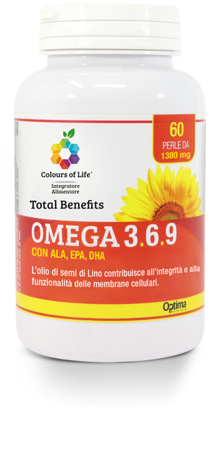 

Omega 3.6.9 Total Benefit Colours Of Life® Optima Naturals 60 Perle