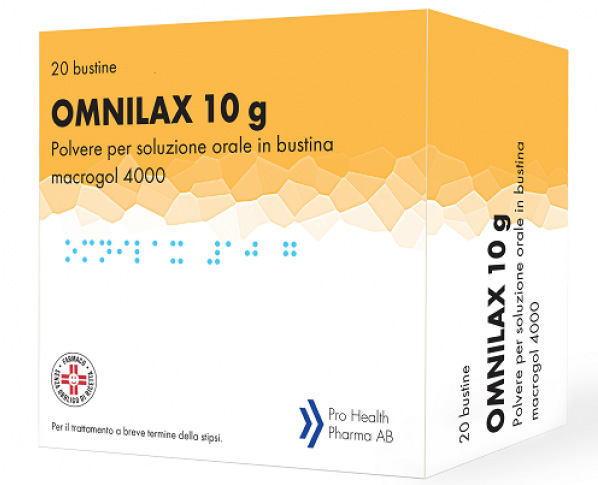 

Omnilax 10g Polvere Per Soluzione Orale 20 Bustine