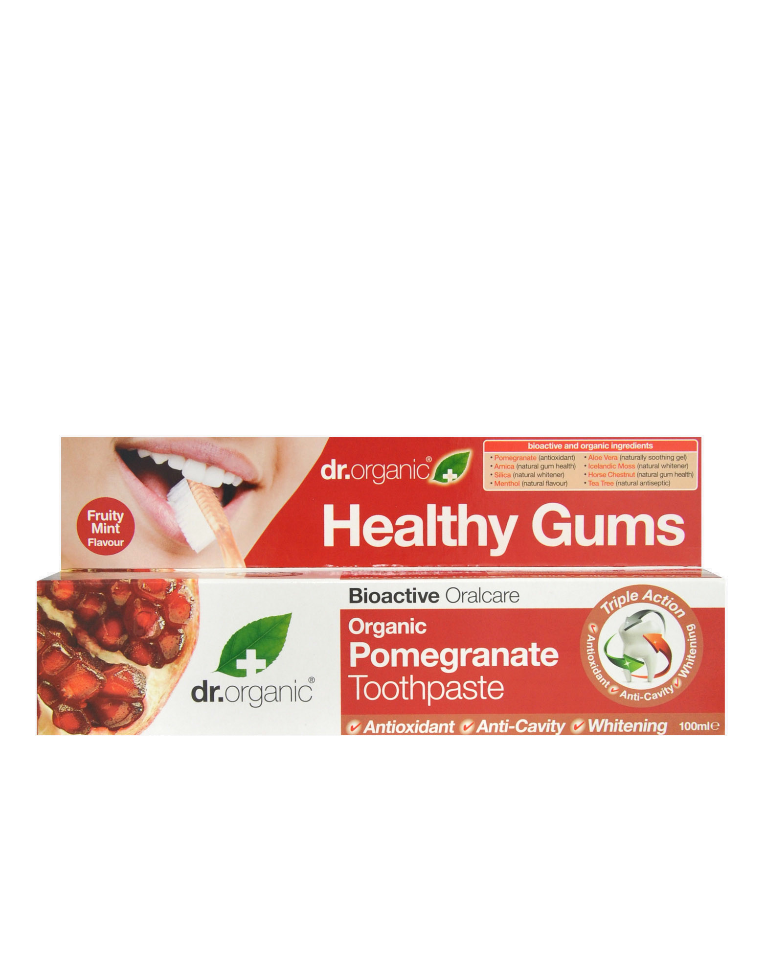 

Dr Organic Pomegranate Toothpaste 100ml