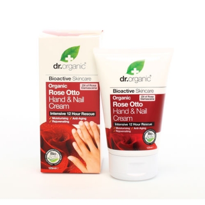 

Dr. Organic Rose Otto Hand & Nail Cream 125ml