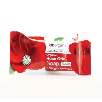 

Dr. Organic Rose Otto Soap 100g