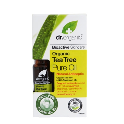 Image of Dr Organic Tea Tree Pure Oil 10ml