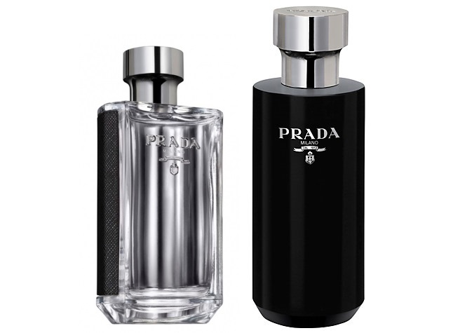 Image of Prada L&#39; Homme Eau De Toilette 50ml + Shower Gel 100ml