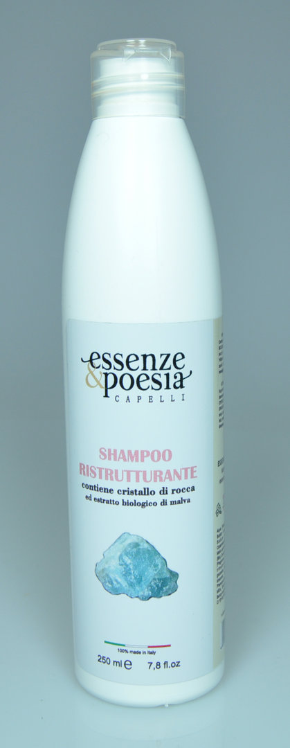 Image of Essenze & Poesia Shampoo Ristrutturante Con Cristalli di Rocca ed Estratto Biologico di Malva 250ml033