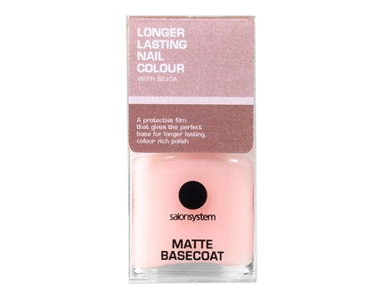 

Salon System Matte Base Coat Longer Lasting Nail Color 15ml