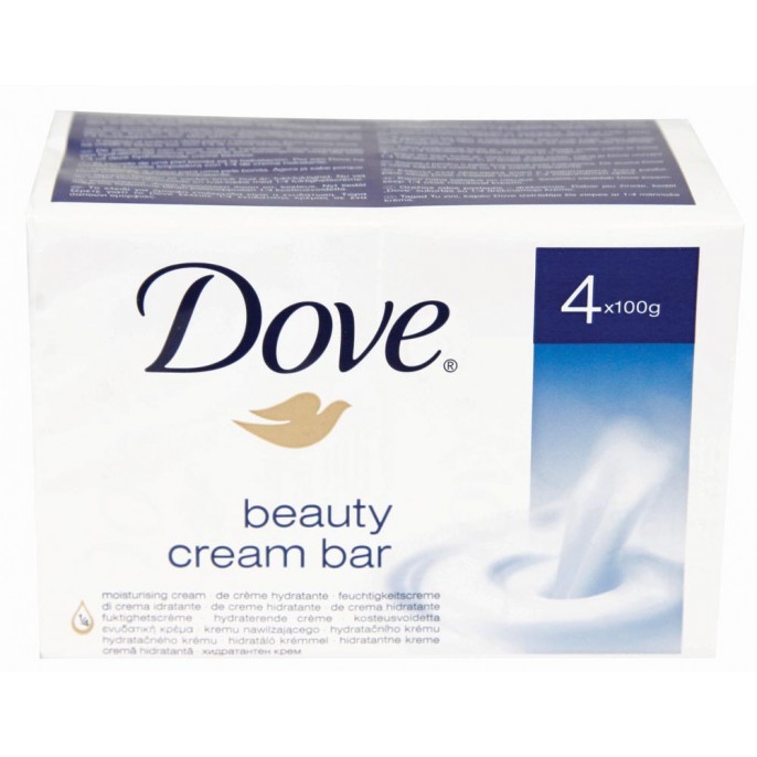 Image of Dove Beauty Cream Bar Saponi 4x100g P00012538