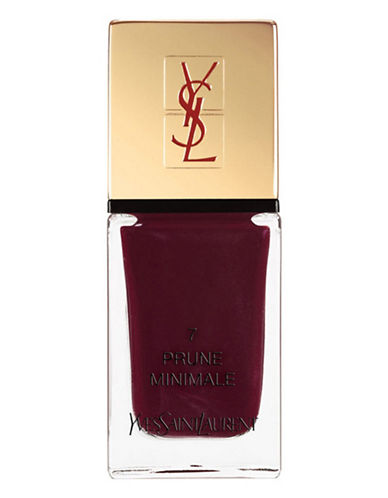 Image of YSL LA LAQUE COUTURE 7 PRUNE MINIM033