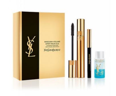 Image of Yves Saint Laurent Mascara Volume Colore 1 Nero + Struccante Occhi + Matita Colore 1 Nero