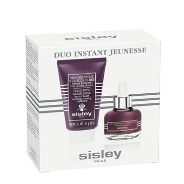 Image of Sisley Duo Instant Jeunesse - nero Rose Creme Cofanetto Antirughe 60ml+25ml033