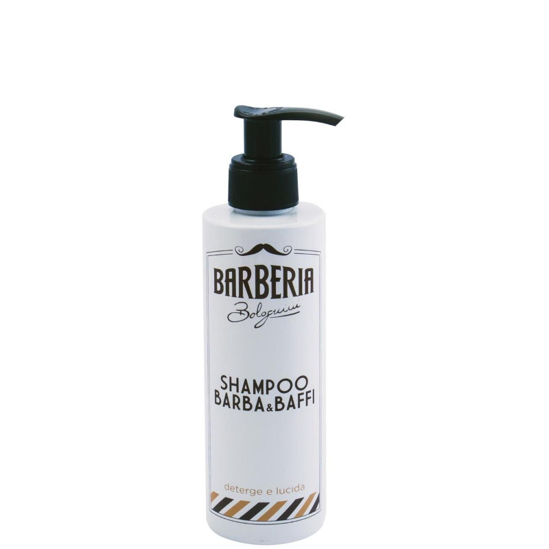 Image of Barberia Bolognini Shampoo Barba e Baffi Deterge e Lucida 200ml P00120381