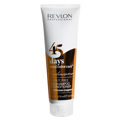 Image of Revlon 45 Days 2In1 Shampoo Protezione Castano Ramato 275ml