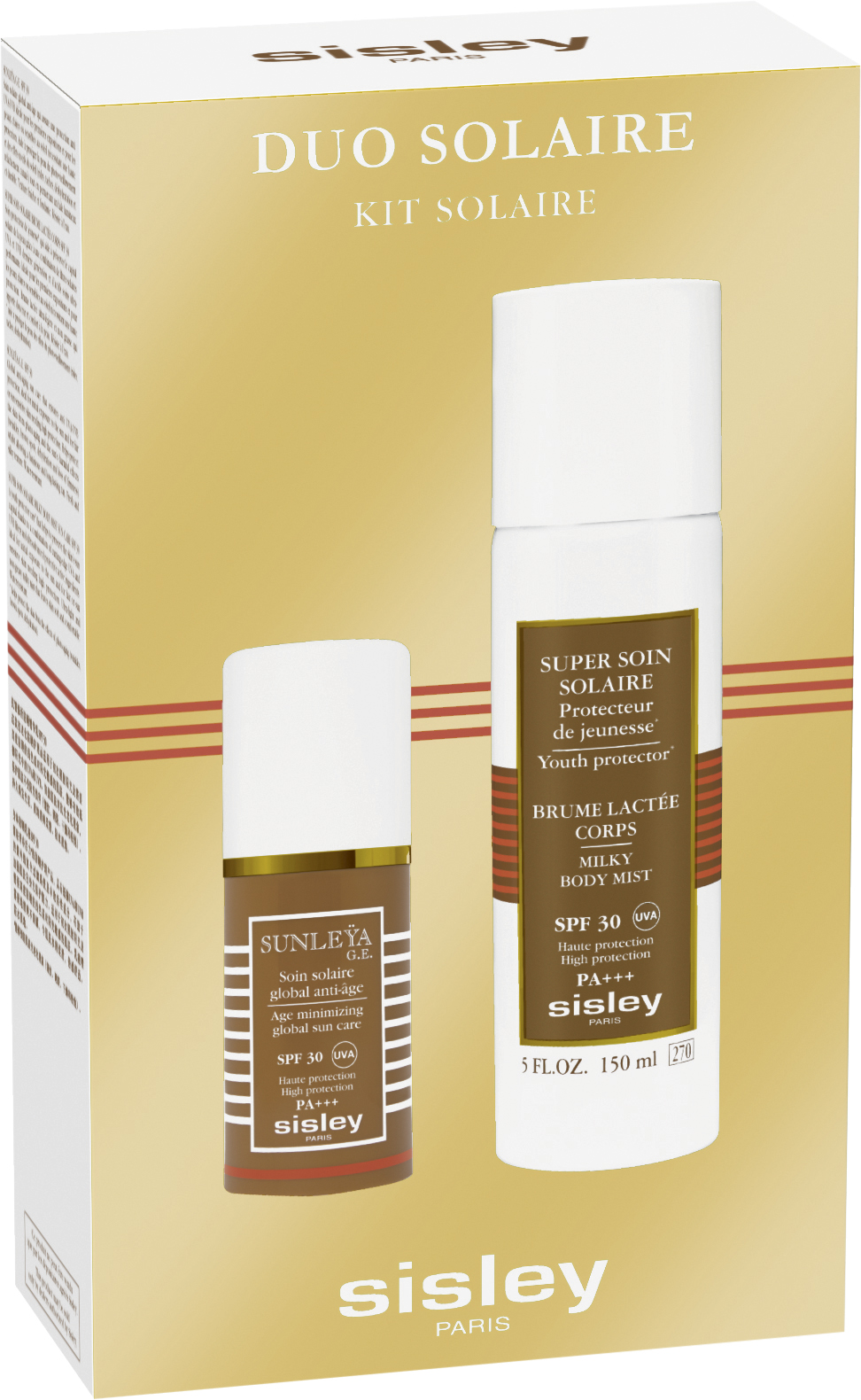 Image of Sysley Duo Solaire Sunleya G.e. Spf 30 200ml + Super Creme 150ml