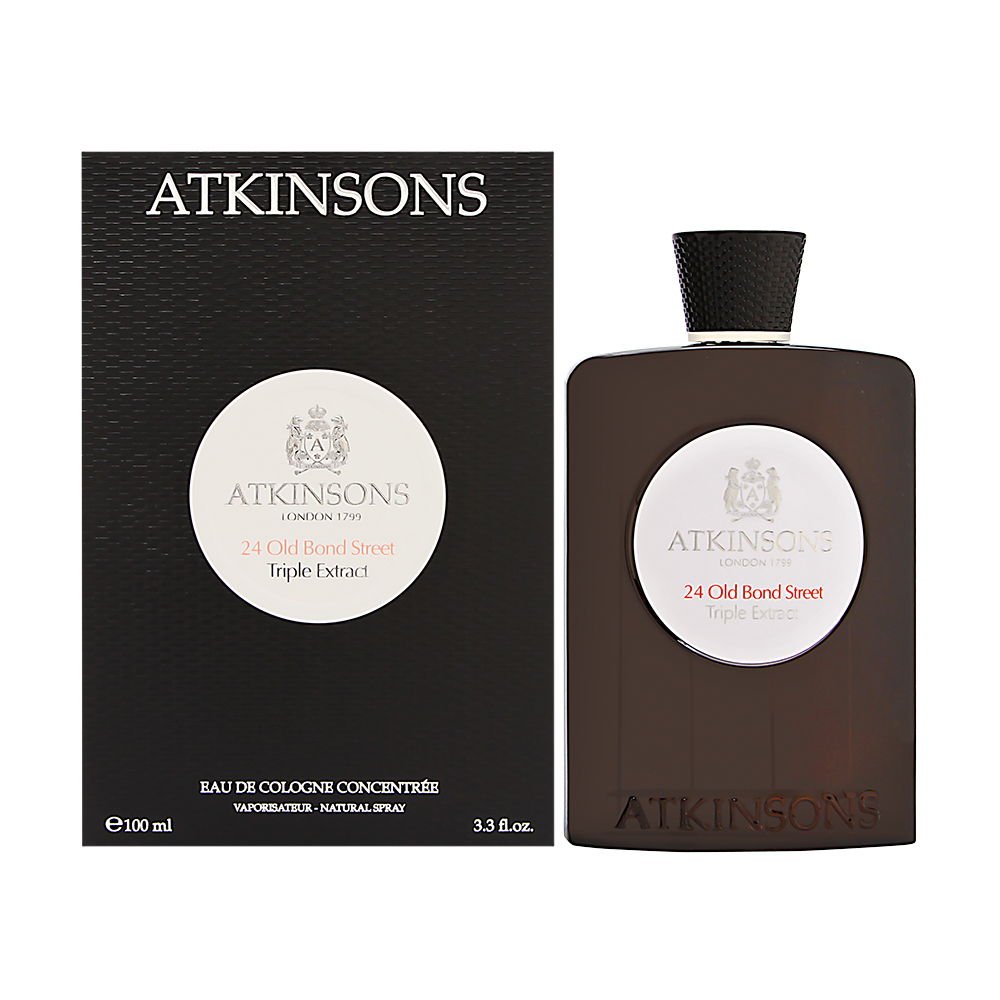 Image of Atkinsons 24 Old Bond Street Triple Extrait Eau De Cologne Concentrée Spray 100ml033