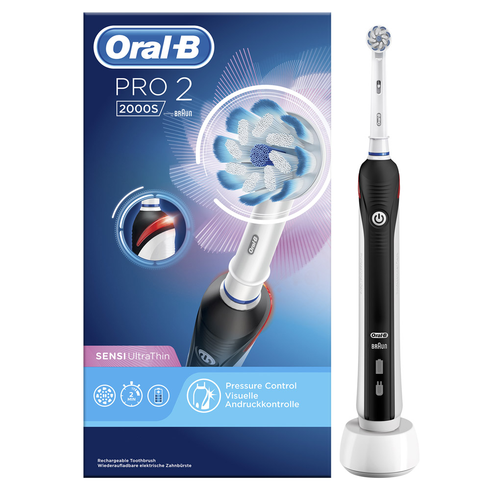 

Oral-B® PRO 2 2000S Spazzolino Elettrico Ricaricabile