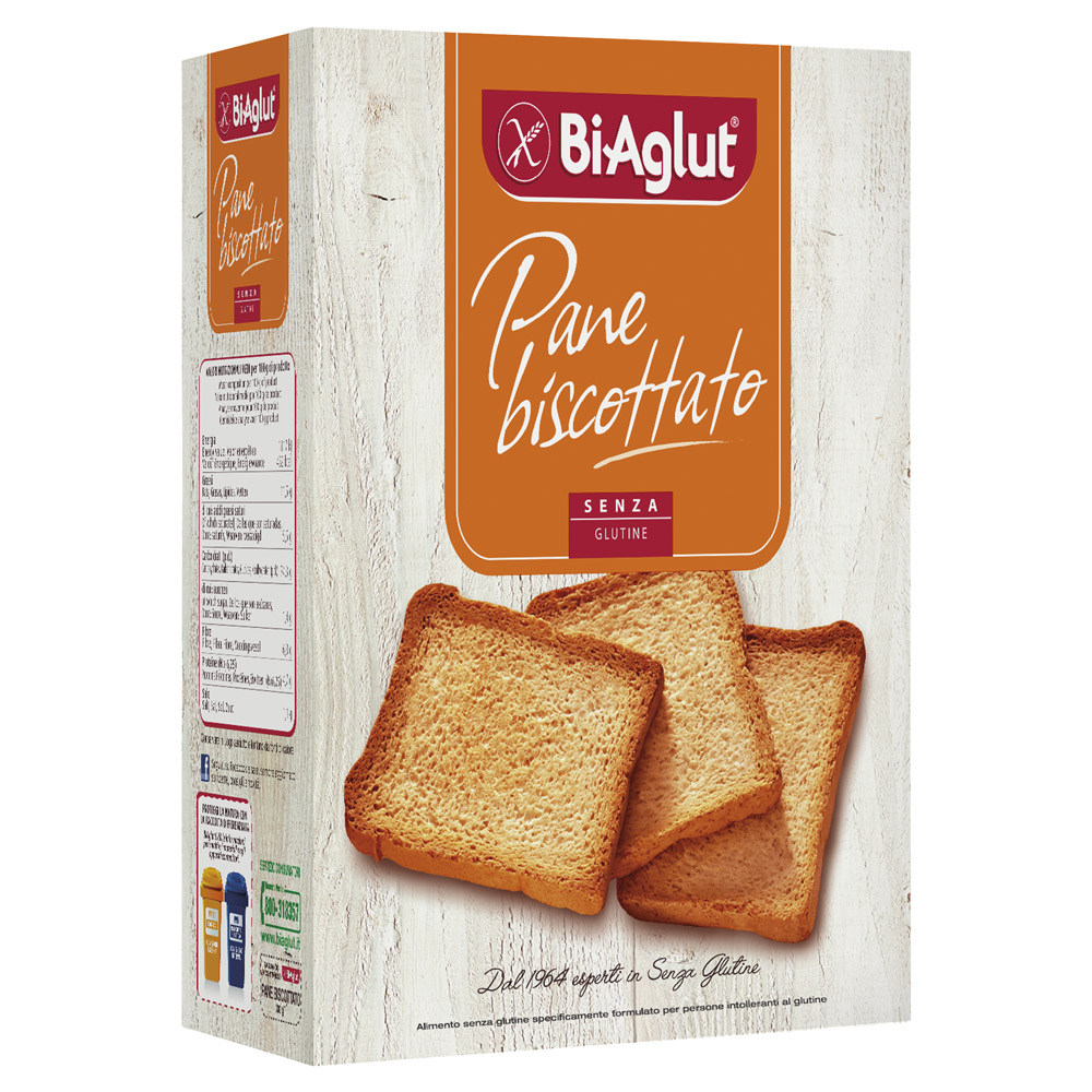 Image of Pane Biscottato Senza Glutine BiAglut(R) 300g