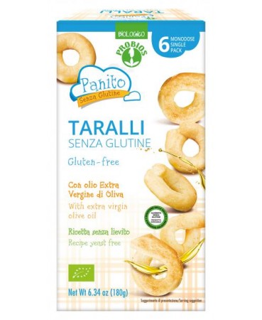 

Panito Taralli Senza Glutine Probios 180g