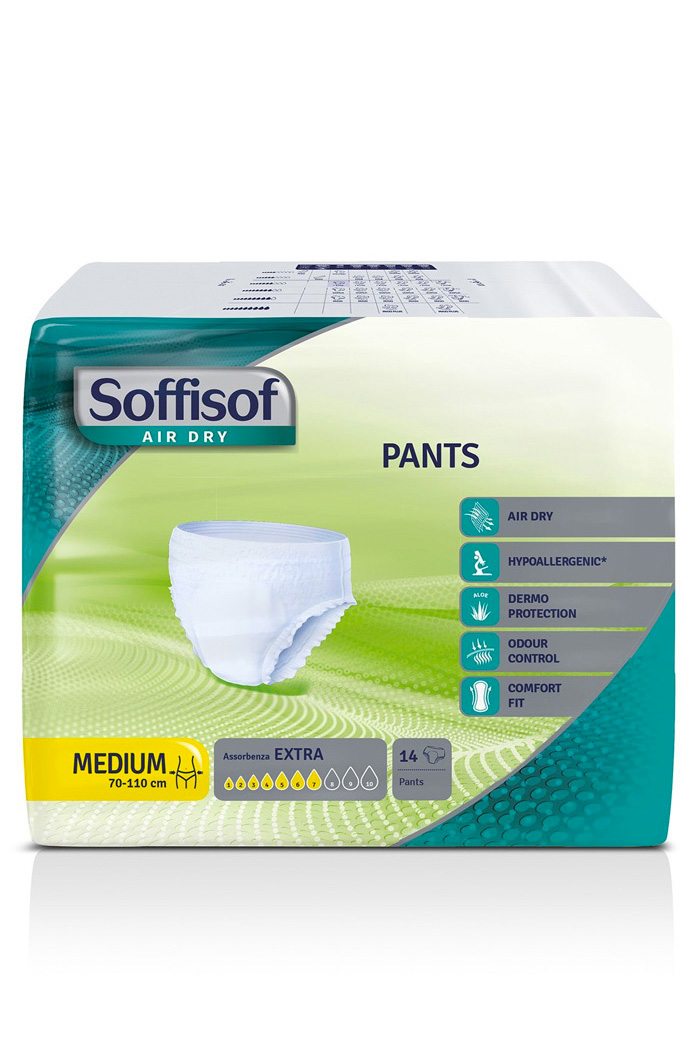 

Pants Extra Medium Soffisof Air Dry 14 Pezzi