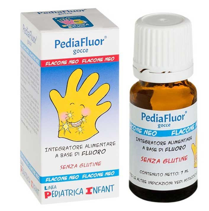 Pediafluor Gocce Integratore Di Fluoro 7 ml