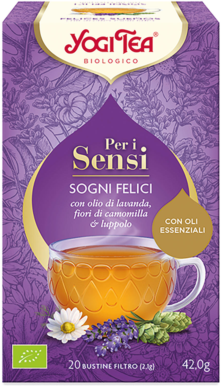 Image of Per i Sensi - SOGNI FELICI Yogi Tea(R) 40g