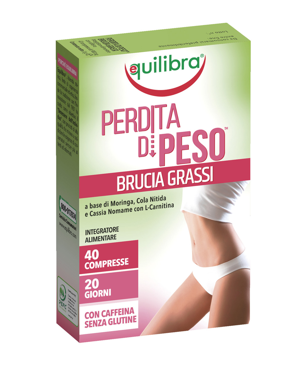 

Perdita Di Peso™ Brucia Grassi Equilibra® 40 Compresse