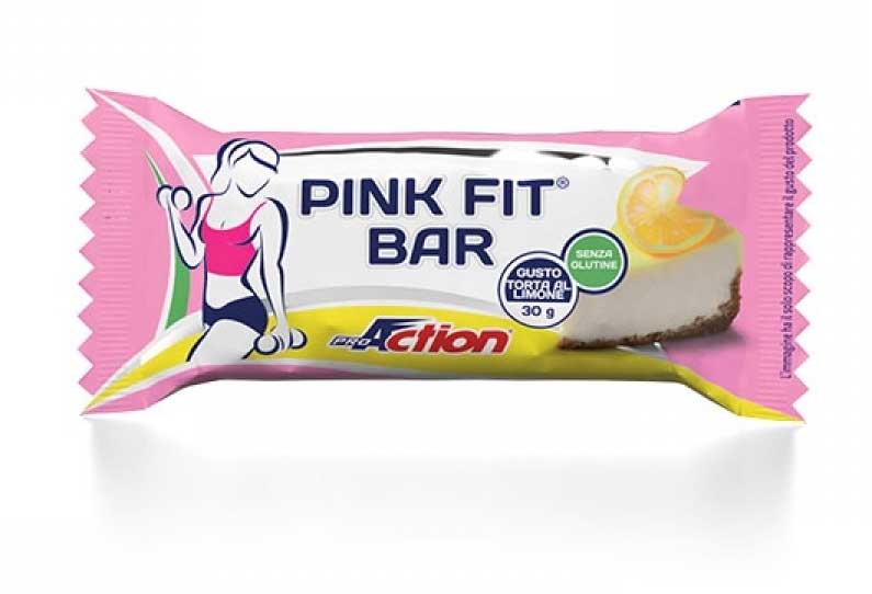 Image of Pink Fit(R) Bar - Torta Limone Proaction 30g