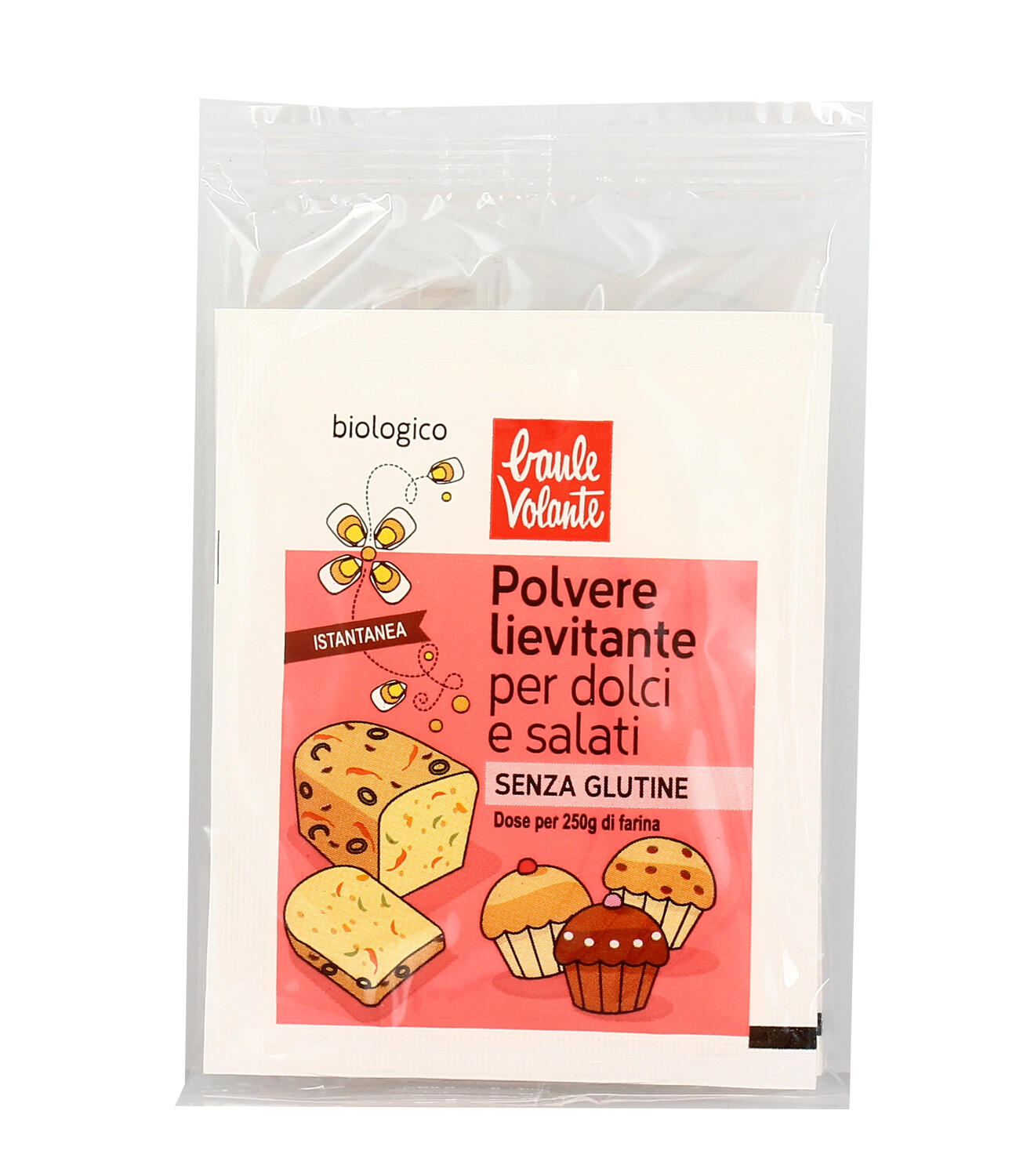 Image of Polvere Lievitante Per Dolci E Salati Baule Volante 2x9g033