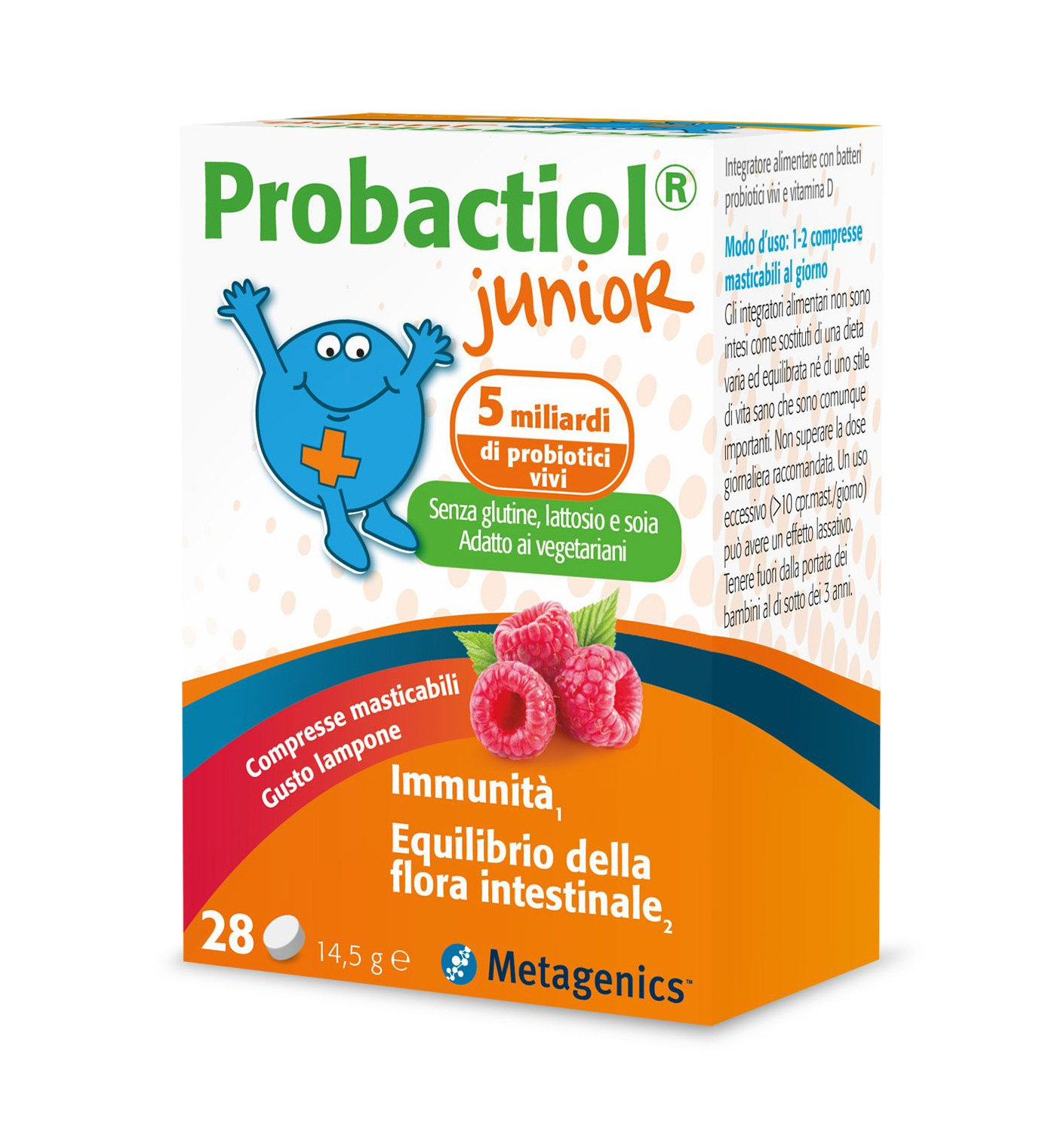 

Probactiol® Junior Metagenics™ 28 Compresse Masticabili