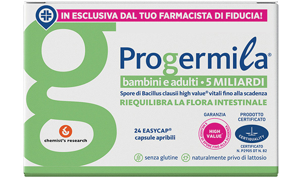 

Progermila® 5 Miliardi Adulti E Bambini Chemist's Research 24 Capsule