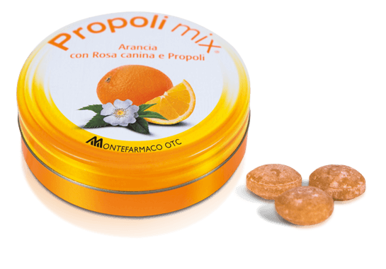 

Propoli Mix® Caramelle All'Arancia MONTEFARMACO 30 Caramelle