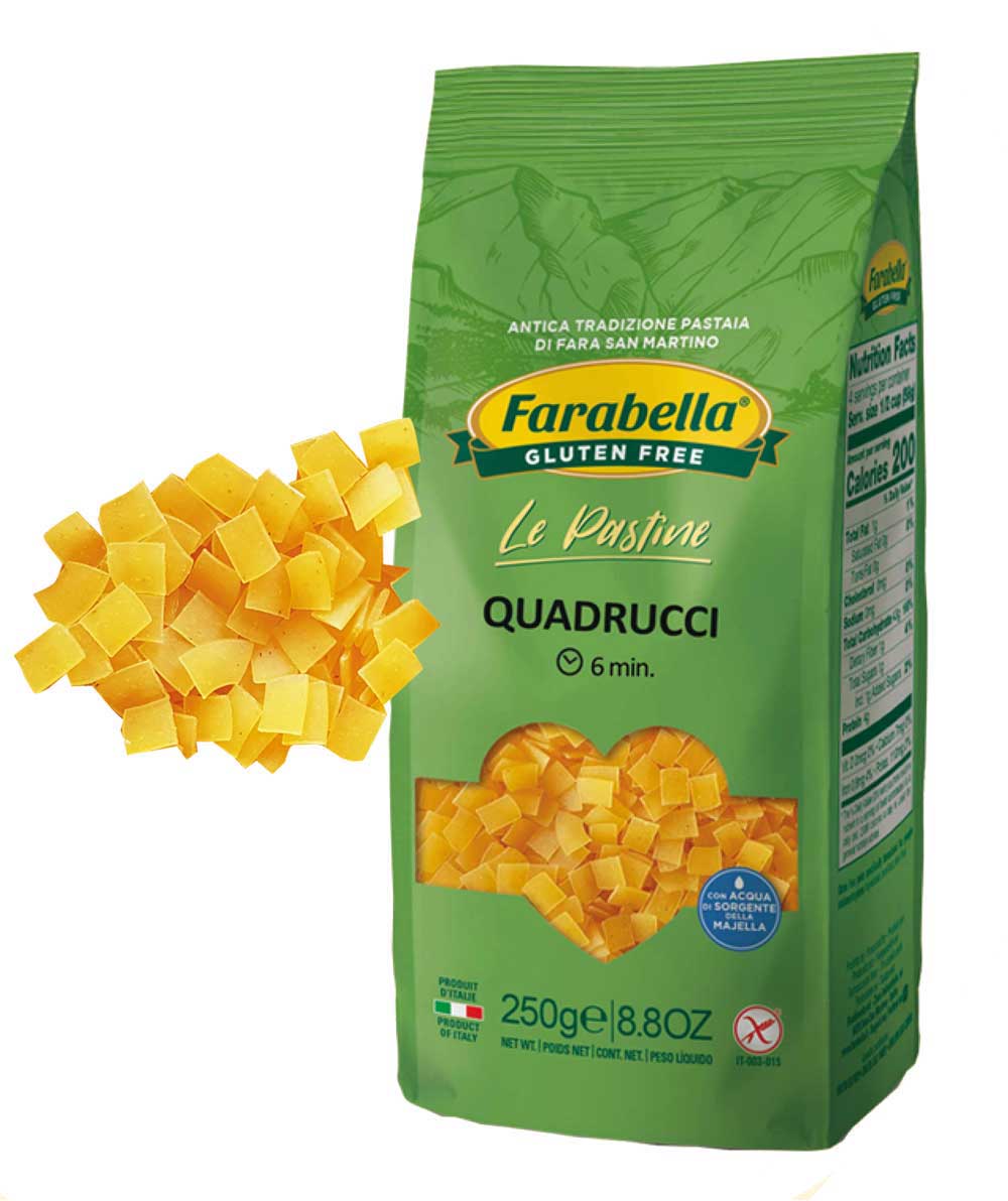 

Quadrucci Farabella® 250g