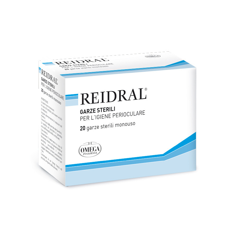 

Reidral® Garze Oculari Omega Pharma 20 Garze