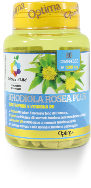 

Rhodiola Roseae Plus Colours Of Life® Optima Naturals 60 Compresse