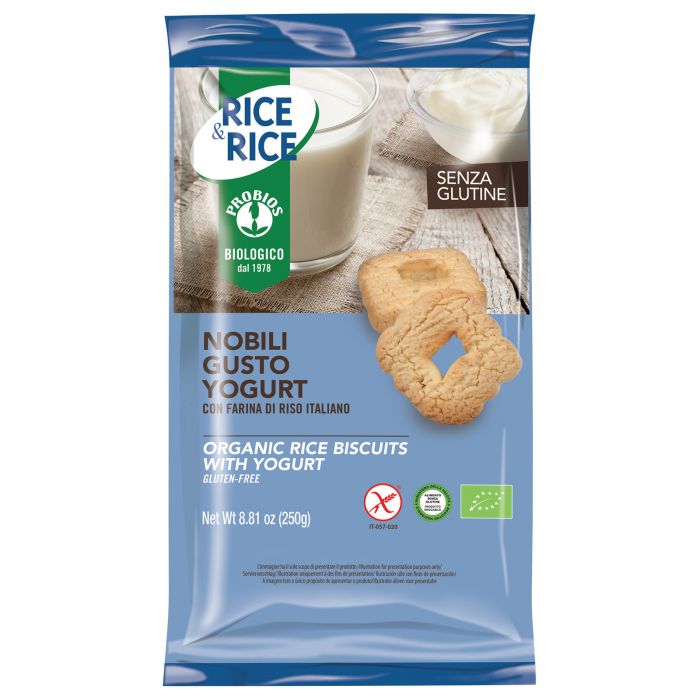 

Rice&Rice Nobili Di Riso Con Yogurt Probios 250g