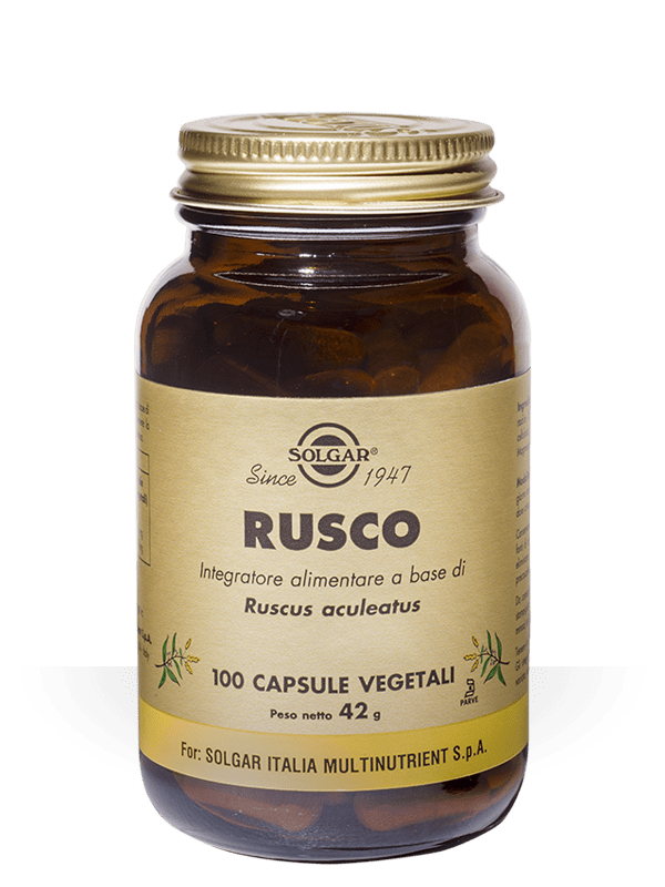 

Rusco Solgar 100 Capsule Vegetali