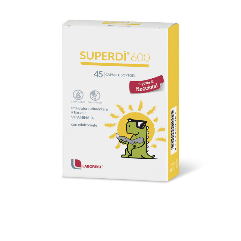 

SUPERDi' 600 LABOREST 45 Capsule SoftGel