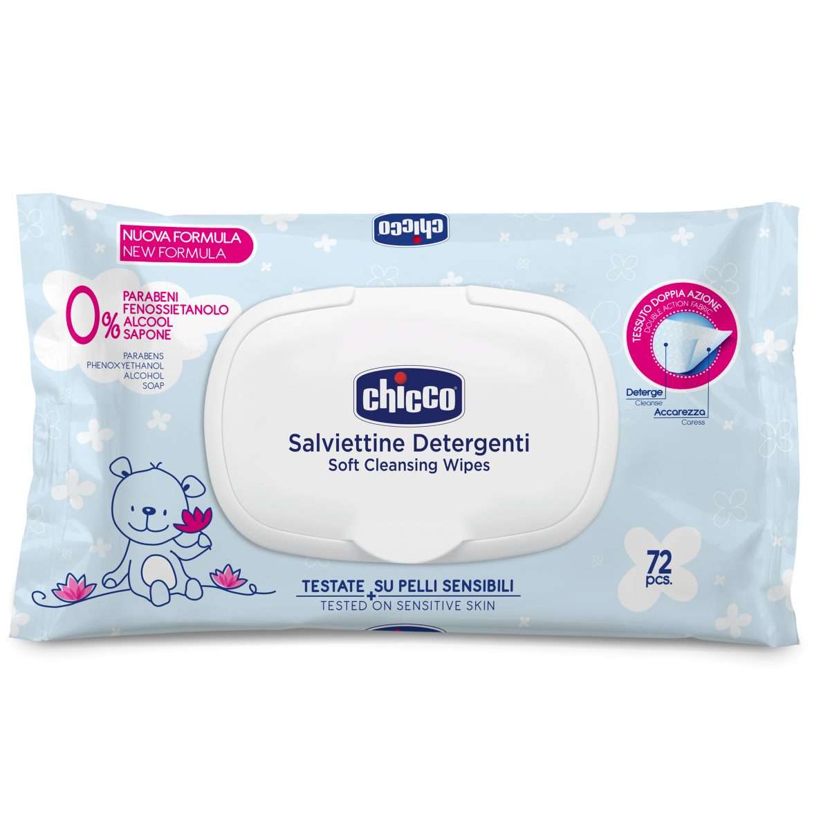 

Toallitas Limpiadoras Chicco 72 Uds