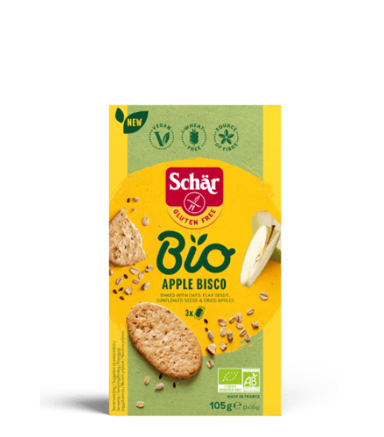 

Schär BIO Apple Bisco Dr.Schar 105g