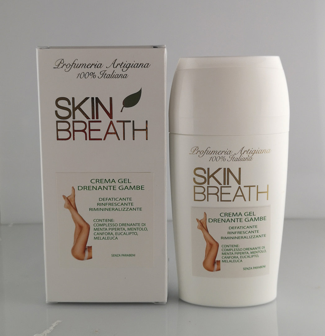 Image of Skin Breath Crema Gel Drenante Gambe Essenze & Poesia033