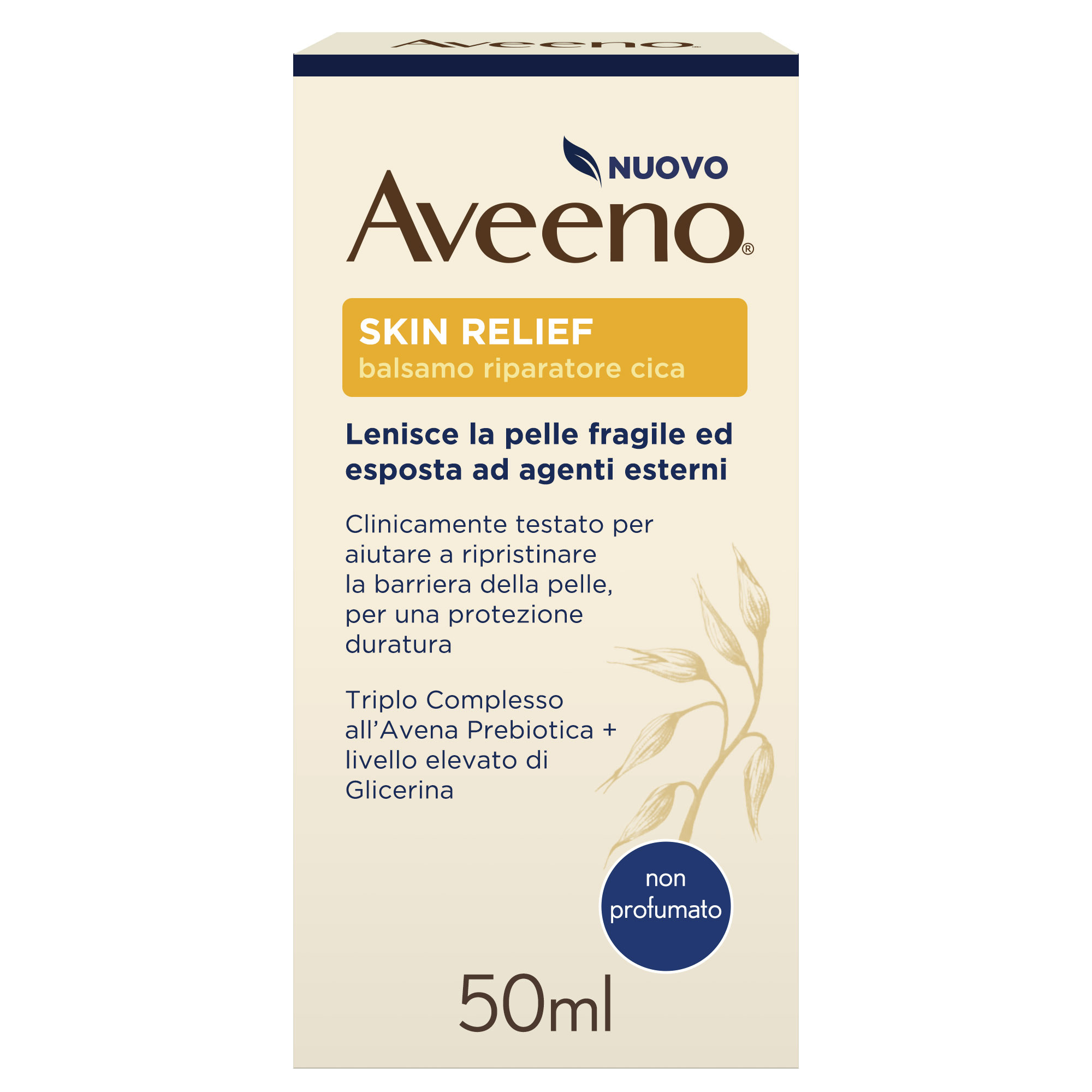 

Skin Relief Balsamo Riparatore Lenitivo Cica Aveeno® 50ml